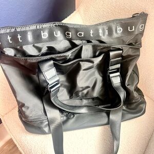 Bugatti Black Tote Travel Bag